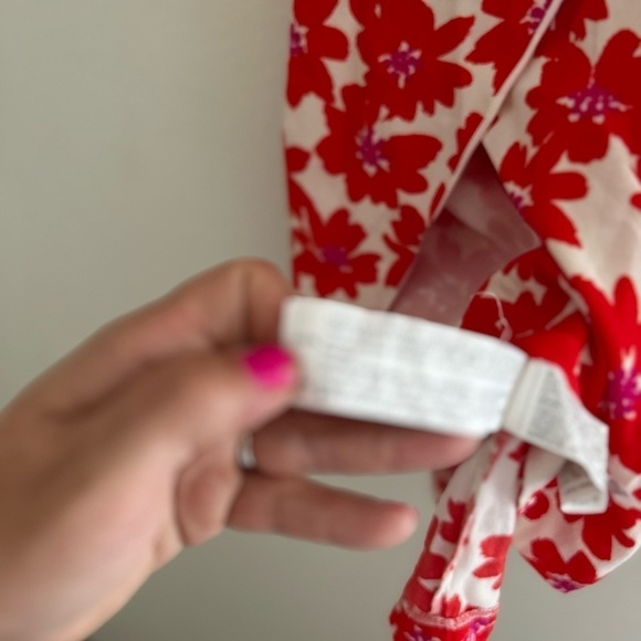Zara Floral Wrap Dress Small - Picture 9 of 11